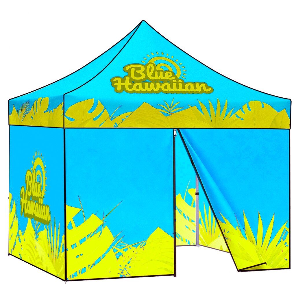 10 ft. Casita Steel Zipper — Graphic Package with Black Trim / Wall Kit with Door